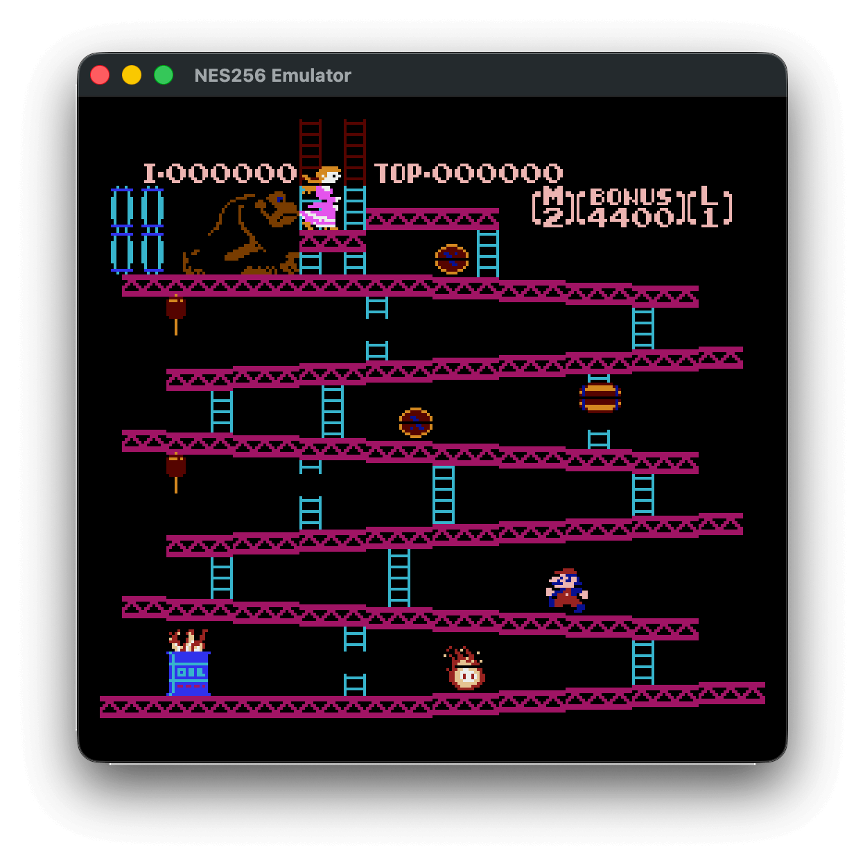 Screenshot of nes256